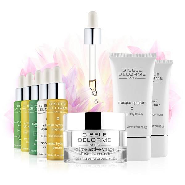 visage produits Gisèle Delorme crèmes