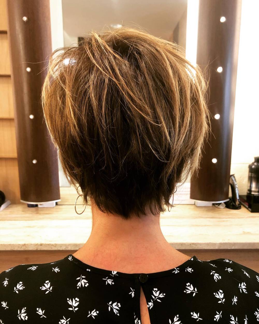 mèches cheveux courts